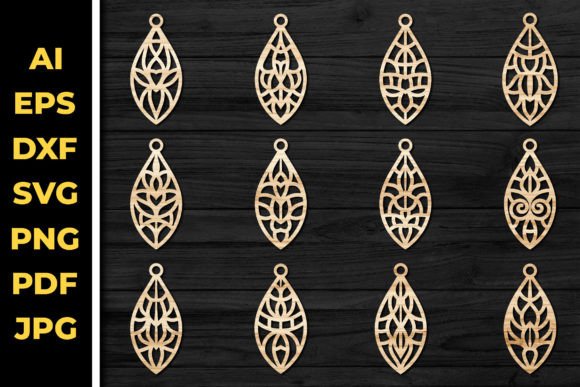 Earrings Laser Cutting SVG Bundle 71 – A Brand Designer’s Review