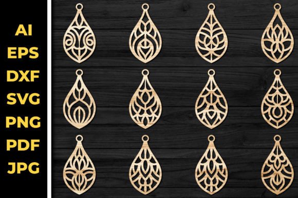 Earrings Laser Cutting SVG Bundle: Brand Review