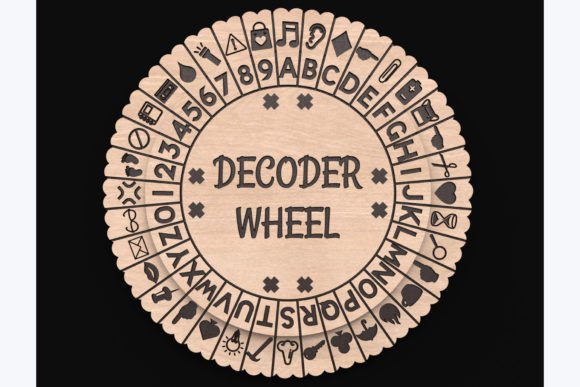 Laser Cut Cypher Decoder Wheel: A Designer's Review