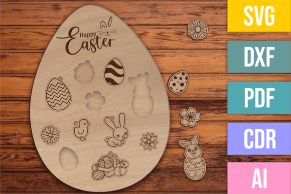 Laser Cut Easter Egg Puzzle: Spring Amp Review