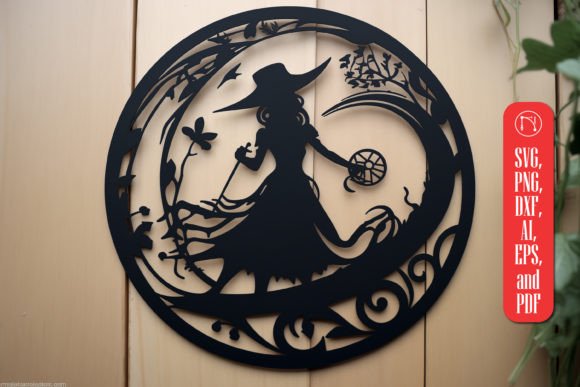 Laser Cut Witchy SVG for Autumn Amp Laser Cutting