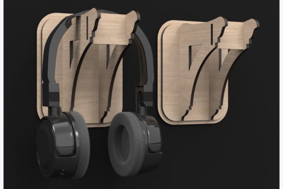 Laser Cutting Stands: A Designer's Review of the Headphone Wall Mount SVG