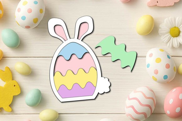 Laser Holiday SVG Bunny Easter Puzzle: Spring Amp Laser Cutting