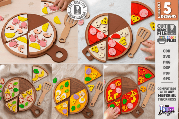 Montessori Pizza Laser Cutting Toys Amp Review