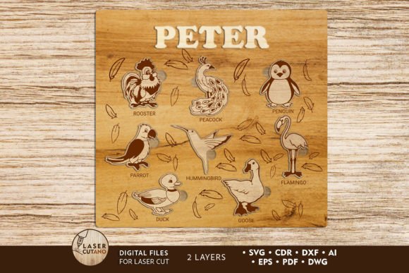 Puzzle for Kids with Animals: Laser Cut Puzzles Review