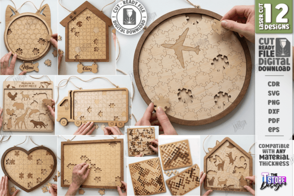 Puzzle Sample Laser Cut Bundle CNC: A Designer's Review