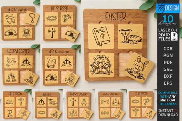 Religious Easter Puzzle Laser Cut Bundle Review