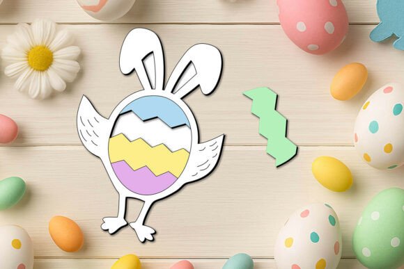 SVG Egg Chicken Wings Easter Puzzle Kid: A Designer Review